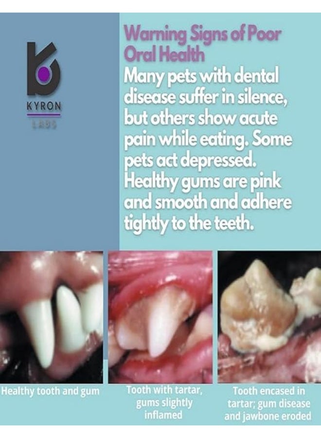 KYRON Pet Dent Oral Rinse for Dogs & Cats Fresh Breath & Easy Use 100 ml - Image 3